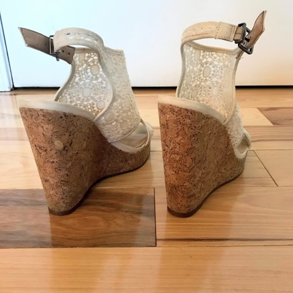 Lucky Brand open toed wedges - Picture 3 of 3